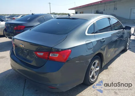 2017 Chevrolet Malibu Ls из США, поврежденный, VIN 1G1ZB5ST2HF200725